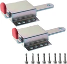 2 Pack Heavy Duty Rolling Garage Locks, Inside Doors Deadlock, Color. Fixed Price $20.64.