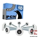 Pgn 2" Nylon Garage Door Rollers Sealed 6200-2RS 4" Stem White 10 Pack. Fixed Price $36.07.