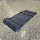 Maxsa Right Black Garage Parking Bump Mat 37358 Perfect Each Time. Fixed Price $21.99.