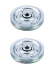 Qwork Extra Heavy Duty Garage Door Pulley, 3 2 Inches, Silver. Fixed Price $14.43.