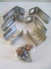 Vtg. Sears Craftsman Garage Door Opener Photo Eye Sensors Mounting Brackets Nos. Fixed Price $10.00.