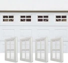 4 Pcs Garage Door Windows Vinyl With Uv Resistant Glass Inse. Fixed Price $199.95.