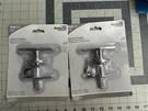 New 2-PACK Lot National N280-602 Universal T-handles Chrome Shaft 5/16" X 3". Fixed Price $19.88.