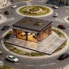 Diorama 1/64 Diecast Car Garage Model Led Lights Street Workshop Scene Building. Fixed Price $34.99.