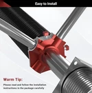 Garage Door Torsion Springs Pair Of 0.250 X 30 Inch With Winding Bars. Fixed Price $59.99.