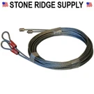 Fehr Garage Door Cables Torsion Lift 12' Long 1/8 162" 7X7 Gac 36602-162. Fixed Price $16.49.