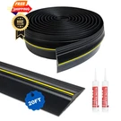 Dgsl 20FT Universal Garage Door Threshold Seal Strip With Feet, Black. Fixed Price $58.99.