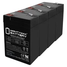 Mighty Max Pack - Exit Sign Battery 6V 4.5AH Backup. Fixed Price $34.99.