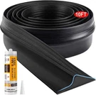 Jin&bao Universal Garage Door Threshold Seal Strip 10FT Kit, Feet, Black. Fixed Price $38.86.