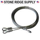 Fehr Garage Door Cables Torsion Lift 14' Long 1/8 186" 7X19 Gac 36612-186. Fixed Price $24.88.