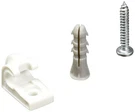 Closetmaid #7546 12PK White Down/wall Clip Pack Of 1,. Fixed Price $10.41.