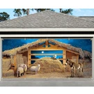 Gtmileo Nativity Christmas Garage Door Cover - 7X16 Ft Stable Scene .... Fixed Price $16.73.