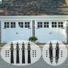 Ccjh 6PCS Steel Decorative Garage Door Handle Hinge Set Hardware. Fixed Price $35.49.