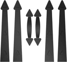 Zekoo Garage Door Magnetic Decorative Hardware Kit 1, Black. Fixed Price $21.81.