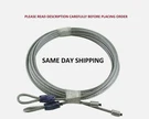 Garage Cables For Torsion Spring Doors 7',8',9',10',11',12',14' High. Fixed Price $27.75.
