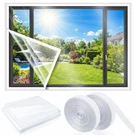 Beeveer 47 X 63 Inch Adjustable Window Insulation Kit For Summer Heat Cuttabl.... Fixed Price $16.97.