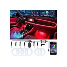 6-IN-1 Rgb Led Strip Lights For Car App Control, Ambient Lighting Kit, Usb Neo. Fixed Price $40.99.