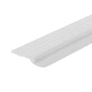 2.5" X 7' White Dual-vinyl Garage Door Weatherstripping Seal Kit. Fixed Price $13.90.