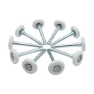 Xadnitu 1.8" Quiet Nylon Garage Door Rollers With 11 Ball Bearings, 10 Pack. Fixed Price $41.99.