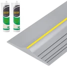 20FT Universal Garage Door Bottom Threshold Seal Strip With Feet, Gray. Fixed Price $54.95.