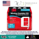 3M Indoor Insulation, Insulator Kit For Windows 3FT X 5FT Keeps Cold. Fixed Price $19.99.