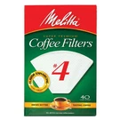 Melitta 624404 NO.4 White Cone Shape Coffee Filters. Fixed Price $8.00.