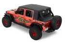 Bestop 80100-35 Halftop Soft Conversion Kit Black Diamond For Jeep Wrangler. Fixed Price $565.00.
