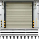 12 X Ft Garage Door Brush Seal Kit, 3 Inch Roll Up With Aluminum.... Fixed Price $273.44.