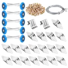 Lounsweer Garage Door Rollers Hinges Set Bracket Screw Wire Rope Replacement Par. Fixed Price $84.19.