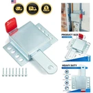 Heavy Duty Garage Door Lock, Upgrade Galvanized Steel Locking Sli.... Fixed Price $20.91.