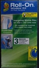 Duck Brand Shrink Film Window Insulation Kit Indoor Roll-on 62 In. X 120. Fixed Price $12.50.