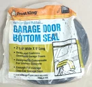 Frost King Garage Door Bottom Seal 2 1/4" X 9' Hard Rubber Made Usa- No Nails. Fixed Price $15.00.