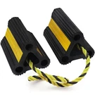 Wheel Chocks For Rv Trailer Car Truck, Upgrade Rubber With Rope. Fixed Price $31.99.