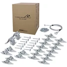 Hardwarex Supply Garage Door Hinge Roller Height (16'X8' 18'X8'), Steel. Fixed Price $91.99.