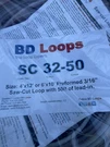 Bd Loops - Exit 4' 12' 6' 10' Saw Cut Performed With 50'LEAD. Fixed Price $115.00.