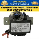 Liftmaster 041C0168 Transformer 8500 3800 Jackshaft Opener 204C0168-3. Fixed Price $55.00.
