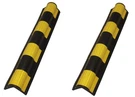 Foghorn Construction - Pair Of 30.5 Rubber Wall Corner Guard For Parking Garage. Fixed Price $29.95.