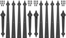 Decorative Garage Door Hardware Kit Carriage House Accents 8 Hinges And 4 Han.... Fixed Price $44.80.