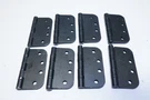 No Screws! Lot 10 Therma-tru 5/8" Classic Craft Black Nickel Ball Bearing Hinge. Fixed Price $67.44.