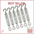 Heverp M6 Stainless Steel Hook And Eye Turnbuckle, To Shade Turnbuckles,. Fixed Price $15.75.