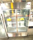 Cooler Artctic-air AGR49 / 46 Cuft Reach-in Double Glass 2 Doors Refrigerator. Fixed Price $2750.00.