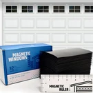 Strong & Glossy Magnetic Garage Door Windows - 6 By 4 Inches, Black. Fixed Price $90.99.
