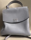 Kate Spade New York Gray Medium Satchel Top Handle Zip/magnetic W/ Strap. Fixed Price $45.00.