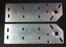 Commercial Flat End Bearing Plate 16.5" Low Headroom Double Track Garage Door. Fixed Price $69.99.
