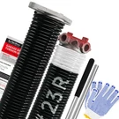 Kaimindogz Pair Of Garage Door Torsion Springs Set With 0.218X1.75"X23". Fixed Price $166.86.