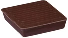 Shepherd Hardware 9074 Square Rubber Furniture 1-5/8-INCH, Brown. Fixed Price $9.99.