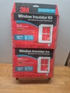 Indoor Insulator Kits (2) 3FTX5FT Windows Each Boxes 4. Fixed Price $19.95.
