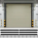 10 X Ft Garage Door Brush Seal Kit, 3 Inch Roll Up With Aluminum.... Fixed Price $251.26.