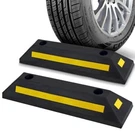 Pyle Heavy-duty Rubber Wheel Stop Blocks (set Of 2) For Cars, Trucks & Rvs. Fixed Price $27.19.