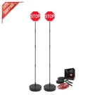 Two-pack Led Garage Stop Signs Ideal Parking Assistant For All Vehicle Sizes. Fixed Price $128.97.
